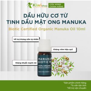 Dầu Manuka hữu cơ Manuka Biotic Certified Organic Manuka Oil - 10ml