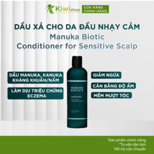 Dầu xả tinh dầu manuka ngăn gãy rụng, phục hồi hư tổn Manuka Biotic Conditioner for Sensitive Scalp