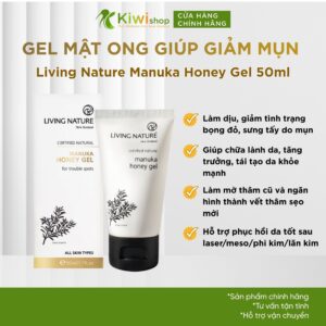 Gel trị mụn Living Nature Manuka Honey Gel